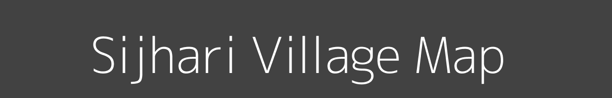 Map of Sijhari Village in Madhya Pradesh Image