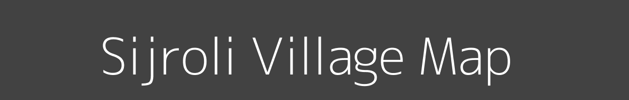 Map of Sijroli Village in Madhya Pradesh Image