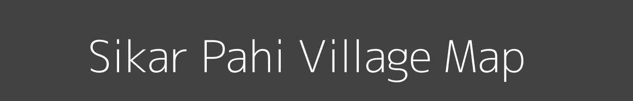 Map of Sikar Pahi Village in Odisha Image