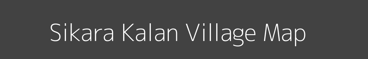 Map of Sikara Kalan Village in Uttar Pradesh Image