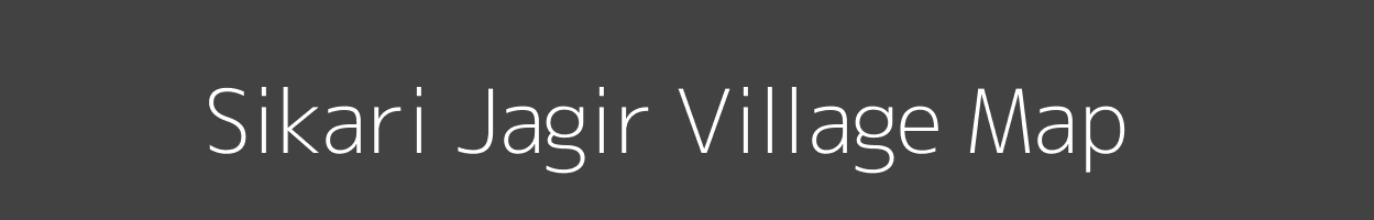 Map of Sikari Jagir Village in Madhya Pradesh Image