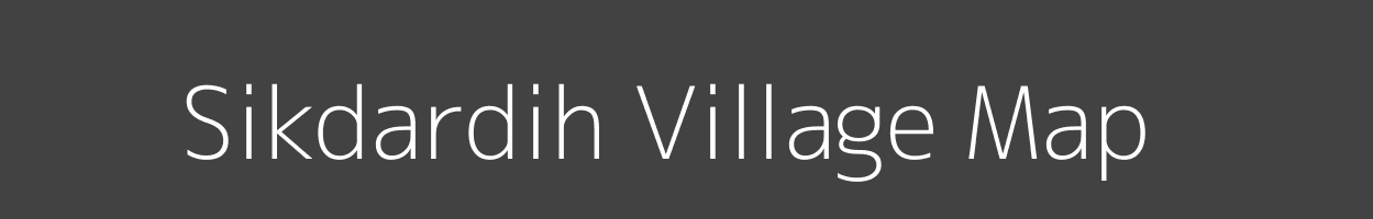 Map of Sikdardih Village in Jharkhand Image