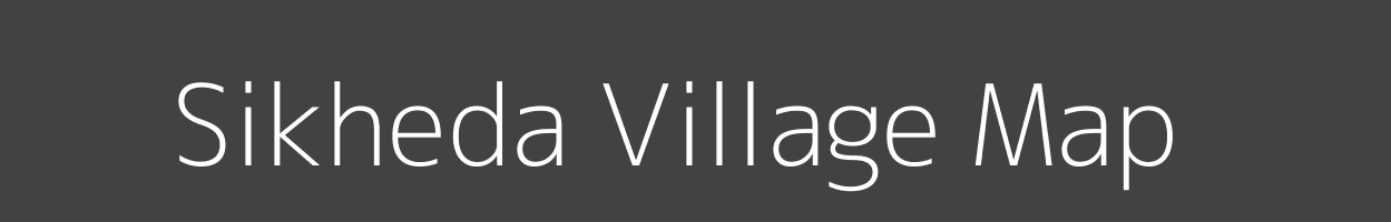 Map of Sikheda Village in Madhya Pradesh Image