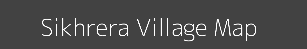 Map of Sikhrera Village in Uttar Pradesh Image