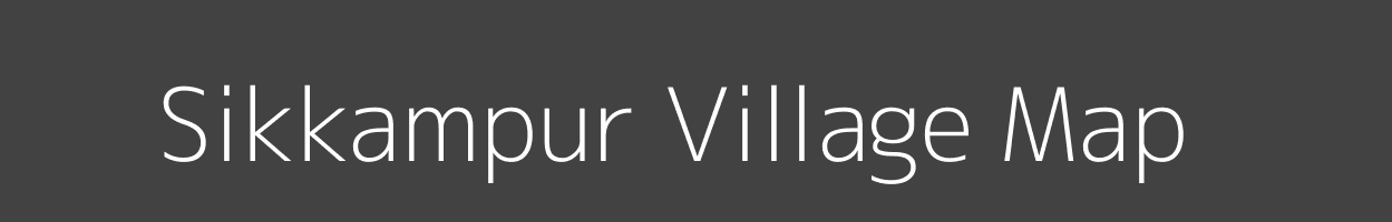 Map of Sikkampur Village in Uttar Pradesh Image