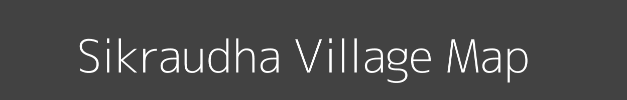 Map of Sikraudha Village in Uttarakhand Image