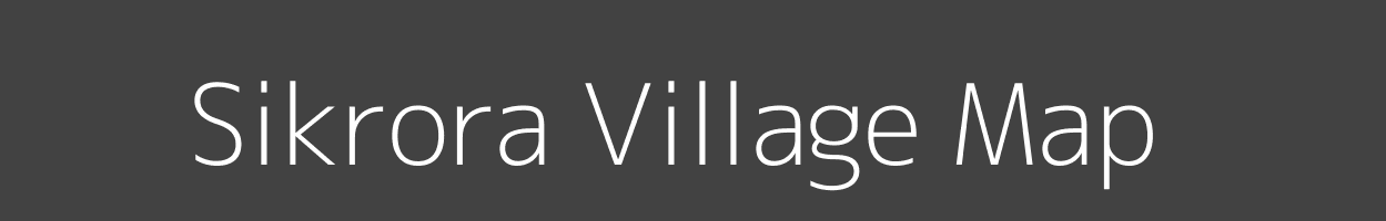 Map of Sikrora Village in Uttar Pradesh Image