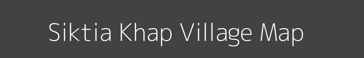 Map of Siktia Khap Village in Bihar Image