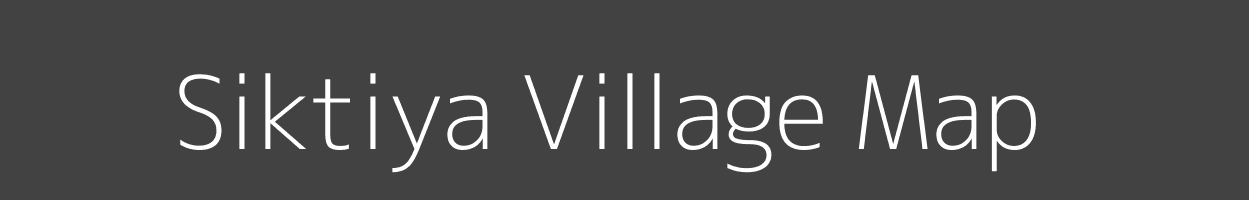 Map of Siktiya Village in Jharkhand Image