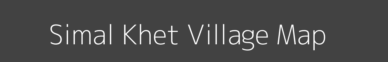 Map of Simal Khet Village in Uttarakhand Image