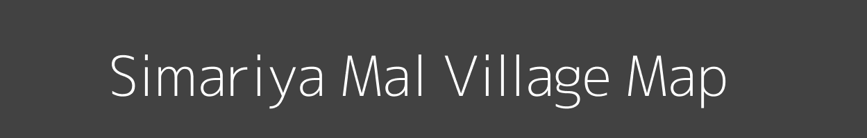 Map of Simariya Mal Village in Madhya Pradesh Image