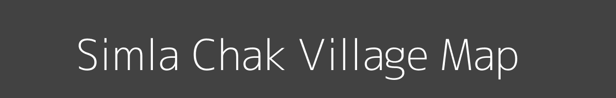 Map of Simla Chak Village in Jharkhand Image