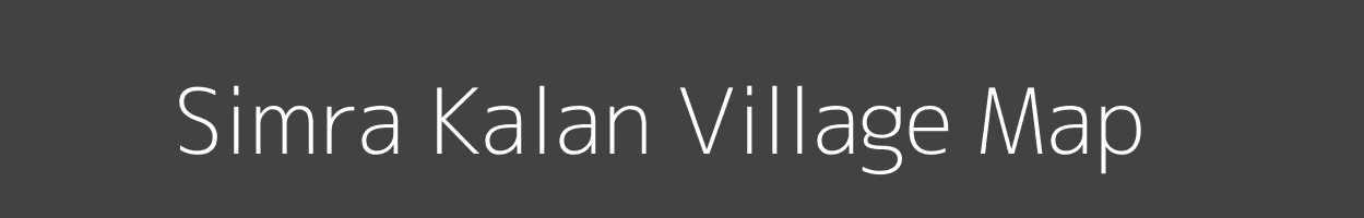 Map of Simra Kalan Village in Madhya Pradesh Image