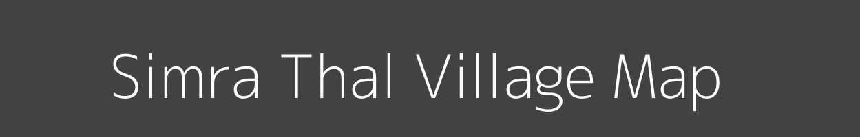 Map of Simra Thal Village in Rajasthan Image