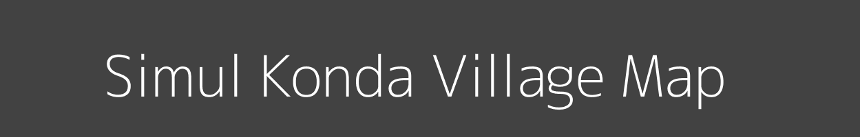 Map of Simul Konda Village in Jharkhand Image