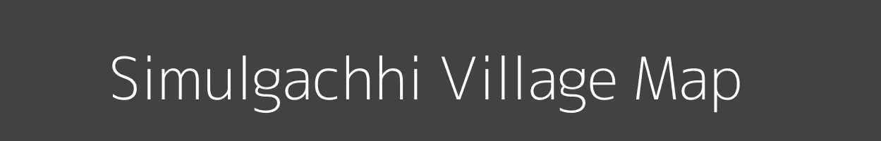 Map of Simulgachhi Village in West Bengal Image