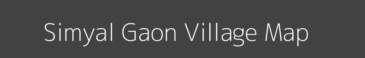 Map of Simyal Gaon Village in Uttarakhand Image