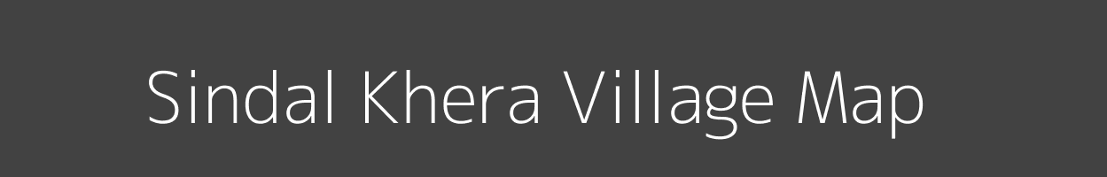 Map of Sindal Khera Village in Uttar Pradesh Image
