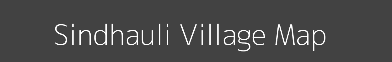 Map of Sindhauli Village in Uttar Pradesh Image