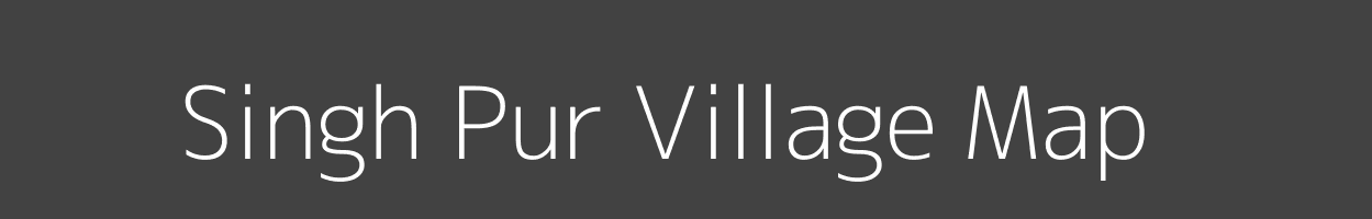 Map of Singh Pur Village in Rajasthan Image