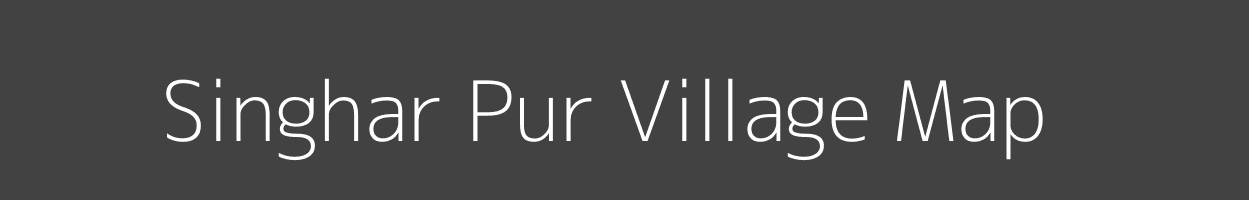 Map of Singhar Pur Village in Madhya Pradesh Image