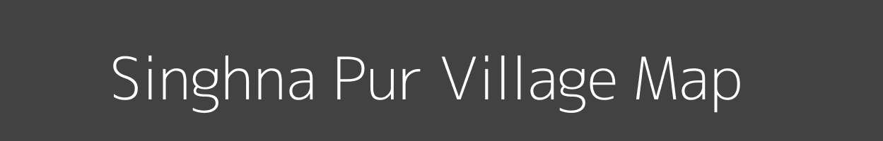 Map of Singhna Pur Village in Uttar Pradesh Image