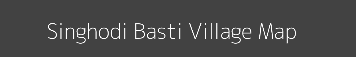 Map of Singhodi Basti Village in Madhya Pradesh Image