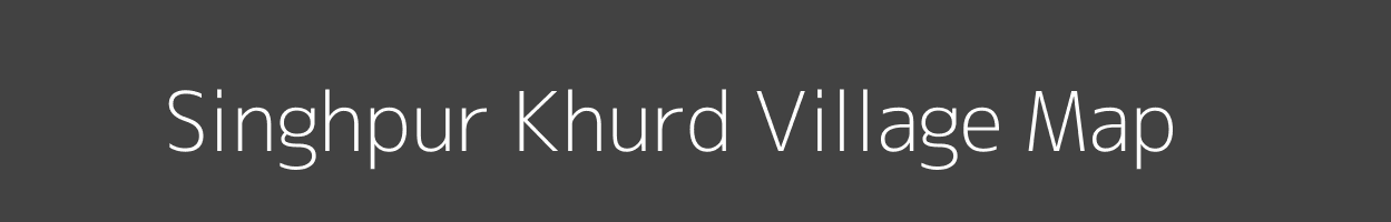 Map of Singhpur Khurd Village in Uttar Pradesh Image