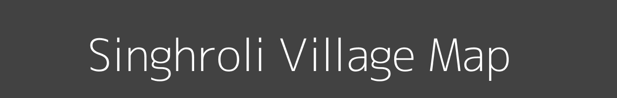 Map of Singhroli Village in Madhya Pradesh Image