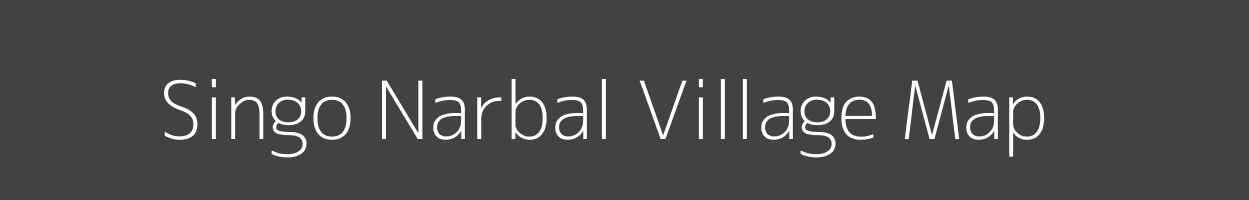 Map of Singo Narbal Village in Jammu and Kashmir Image