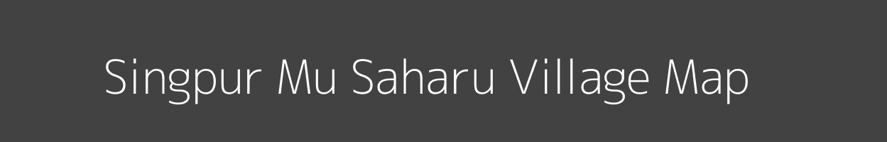 Map of Singpur Mu Saharu Village in Uttar Pradesh Image