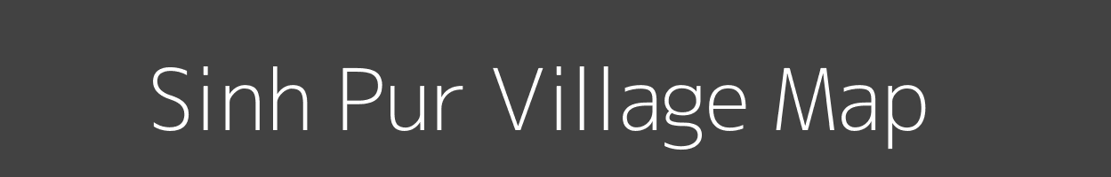 Map of Sinh Pur Village in Uttar Pradesh Image