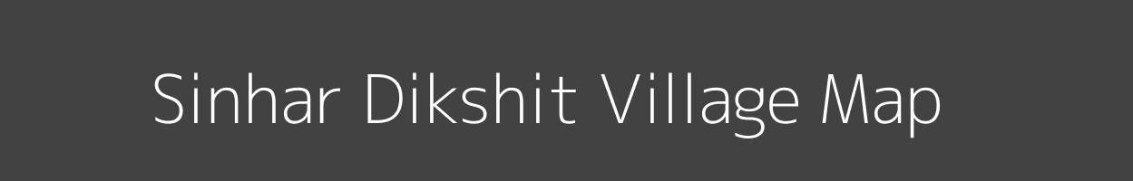 Map of Sinhar Dikshit Village in Uttar Pradesh Image