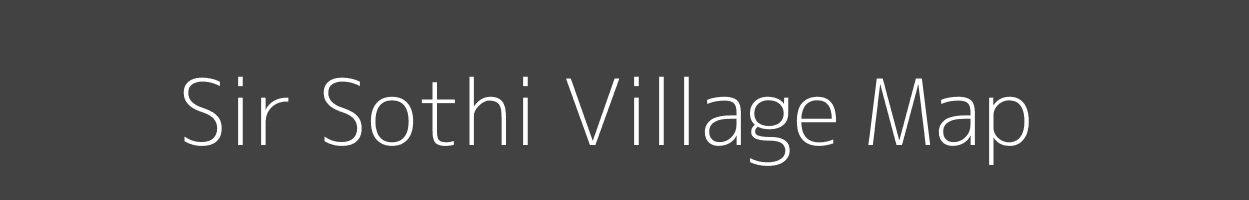 Map of Sir Sothi Village in Uttar Pradesh Image