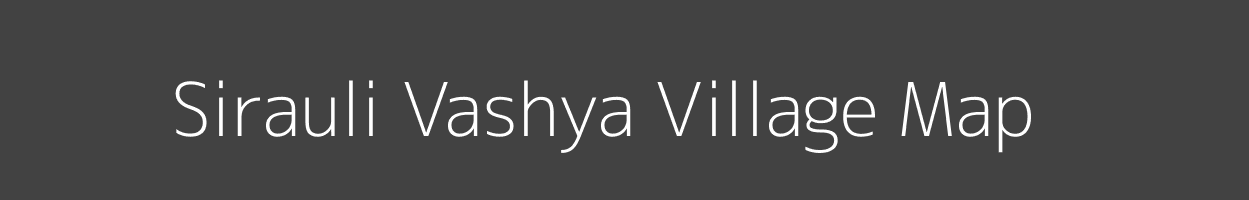 Map of Sirauli Vashya Village in Uttar Pradesh Image