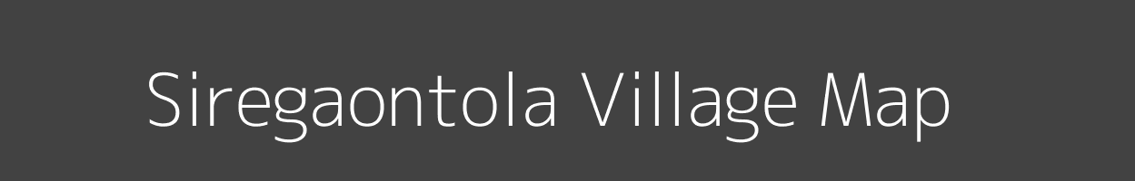 Map of Siregaontola Village in Maharashtra Image