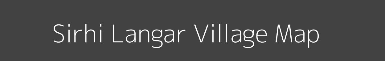 Map of Sirhi Langar Village in Uttar Pradesh Image