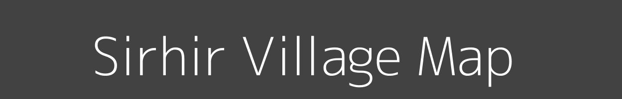 Map of Sirhir Village in Uttar Pradesh Image