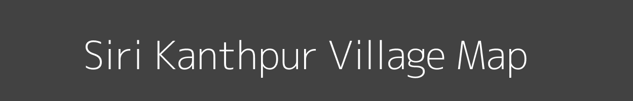 Map of Siri Kanthpur Village in Bihar Image