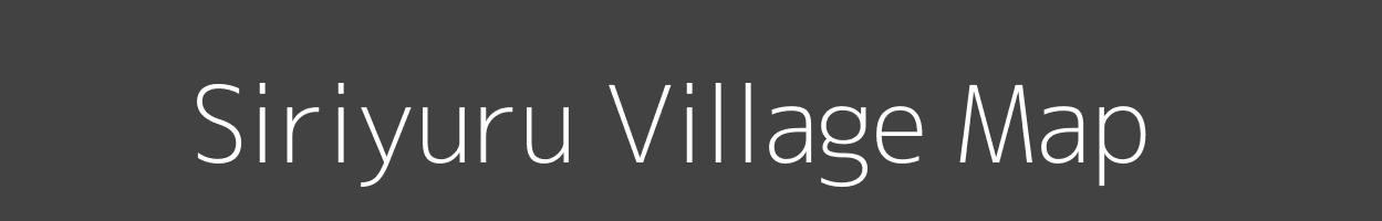 Map of Siriyuru Village in Karnataka Image