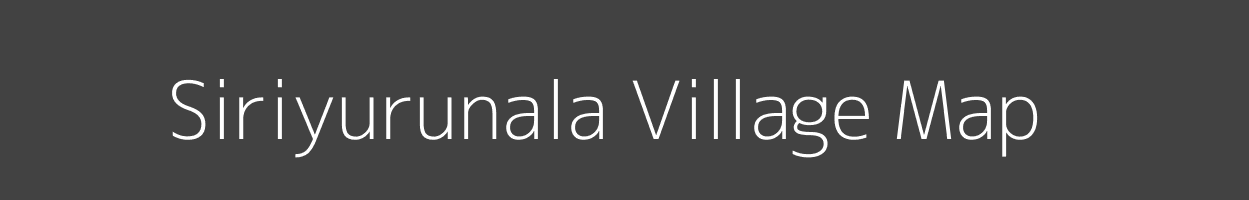 Map of Siriyurunala Village in Karnataka Image