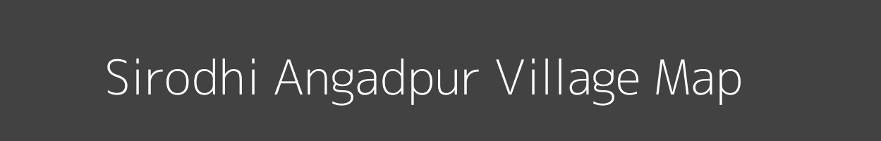 Map of Sirodhi Angadpur Village in Uttar Pradesh Image