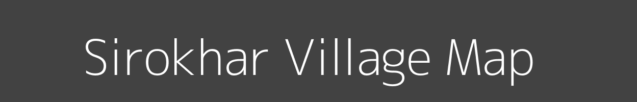 Map of Sirokhar Village in Uttar Pradesh Image