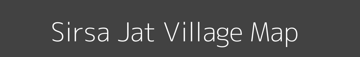 Map of Sirsa Jat Village in Uttar Pradesh Image