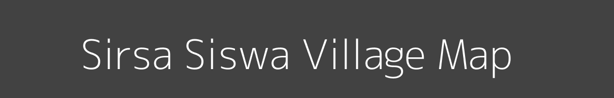 Map of Sirsa Siswa Village in Uttar Pradesh Image