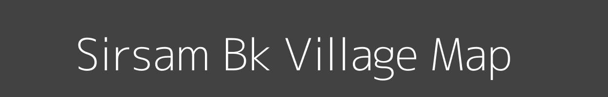 Map of Sirsam Bk Village in Maharashtra Image