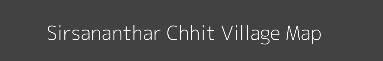 Map of Sirsananthar Chhit Village in Jharkhand Image