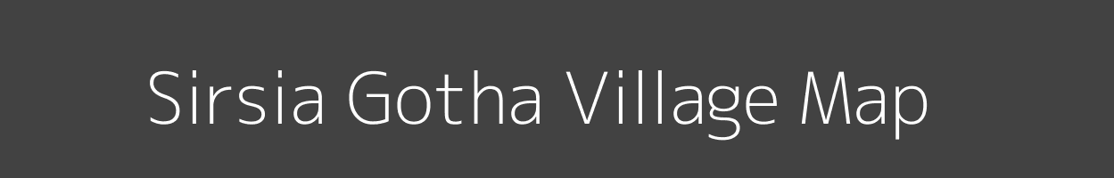 Map of Sirsia Gotha Village in Uttar Pradesh Image