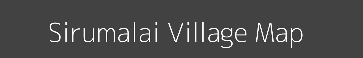 Map of Sirumalai Village in Tamil Nadu Image
