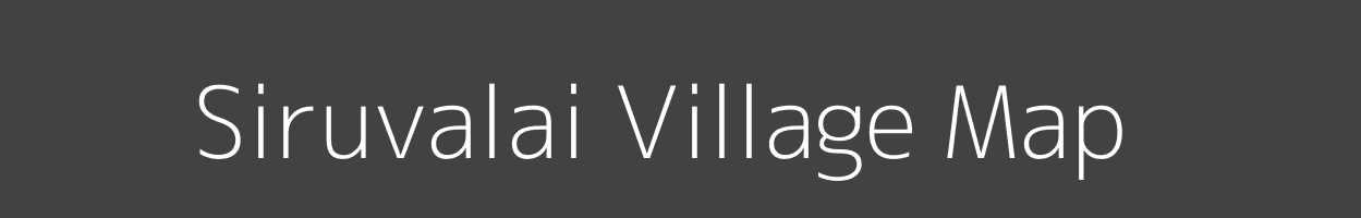 Map of Siruvalai Village in Tamil Nadu Image